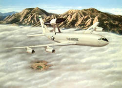 YUKLA27 E-3 AWACS